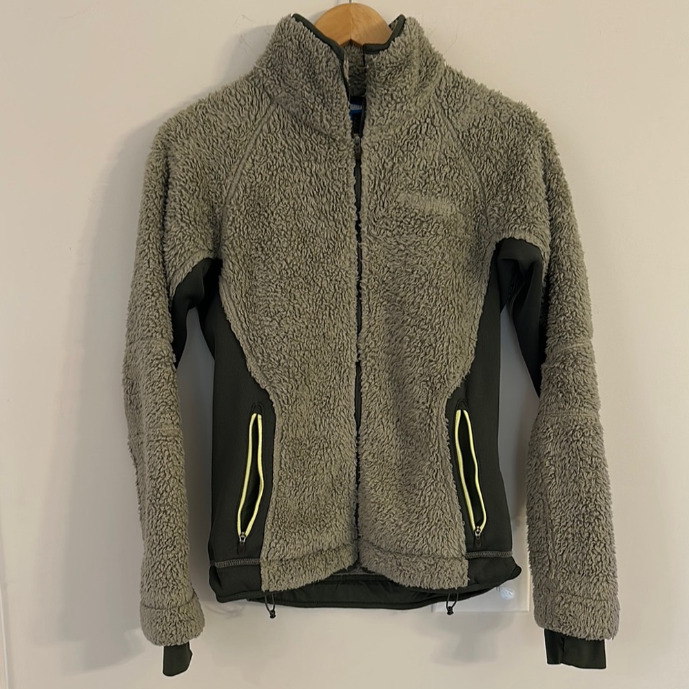 Columbia Faux Fur Fleece Women’s Jacket size small